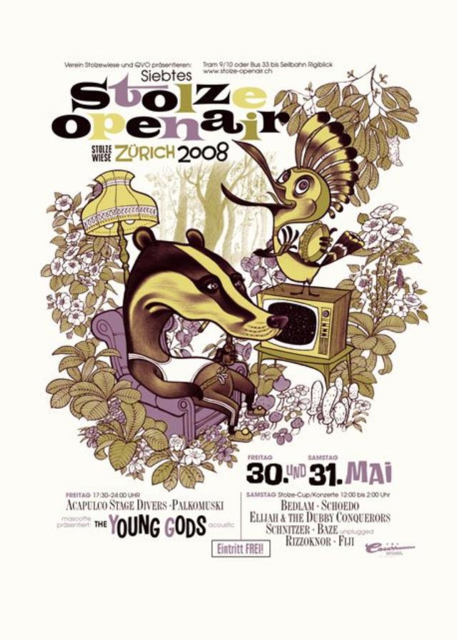 Stolze Openair 2008 Festivalplakat