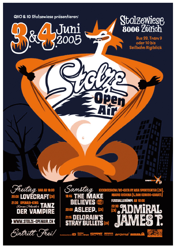 Stolze Openair 2005 Festivalplakat