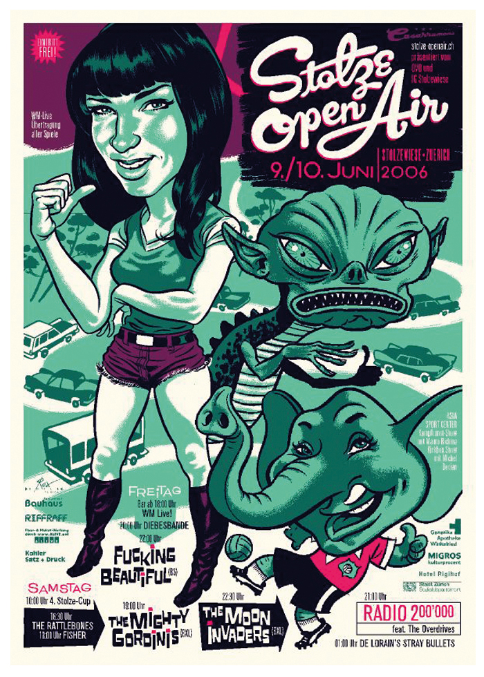 Stolze Openair 2006 Festivalplakat