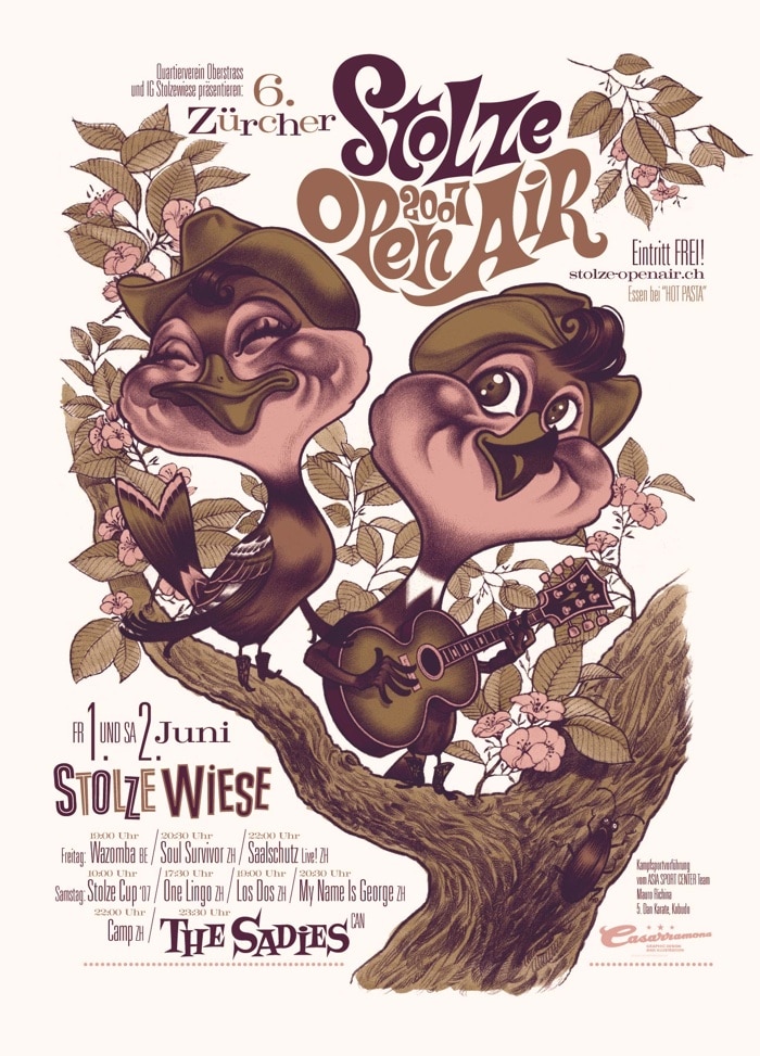 Stolze Openair 2007 Festivalplakat