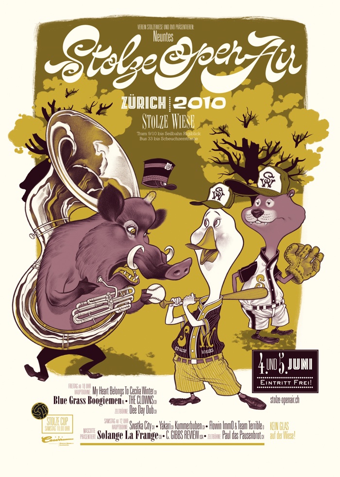 Stolze Openair 2010 Festivalplakat