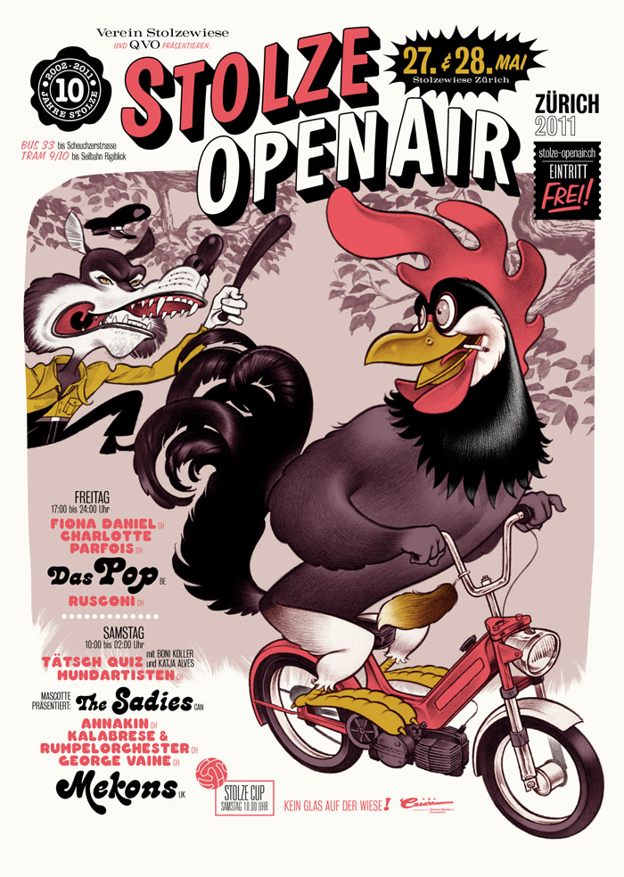 Stolze Openair 2011 Festivalplakat